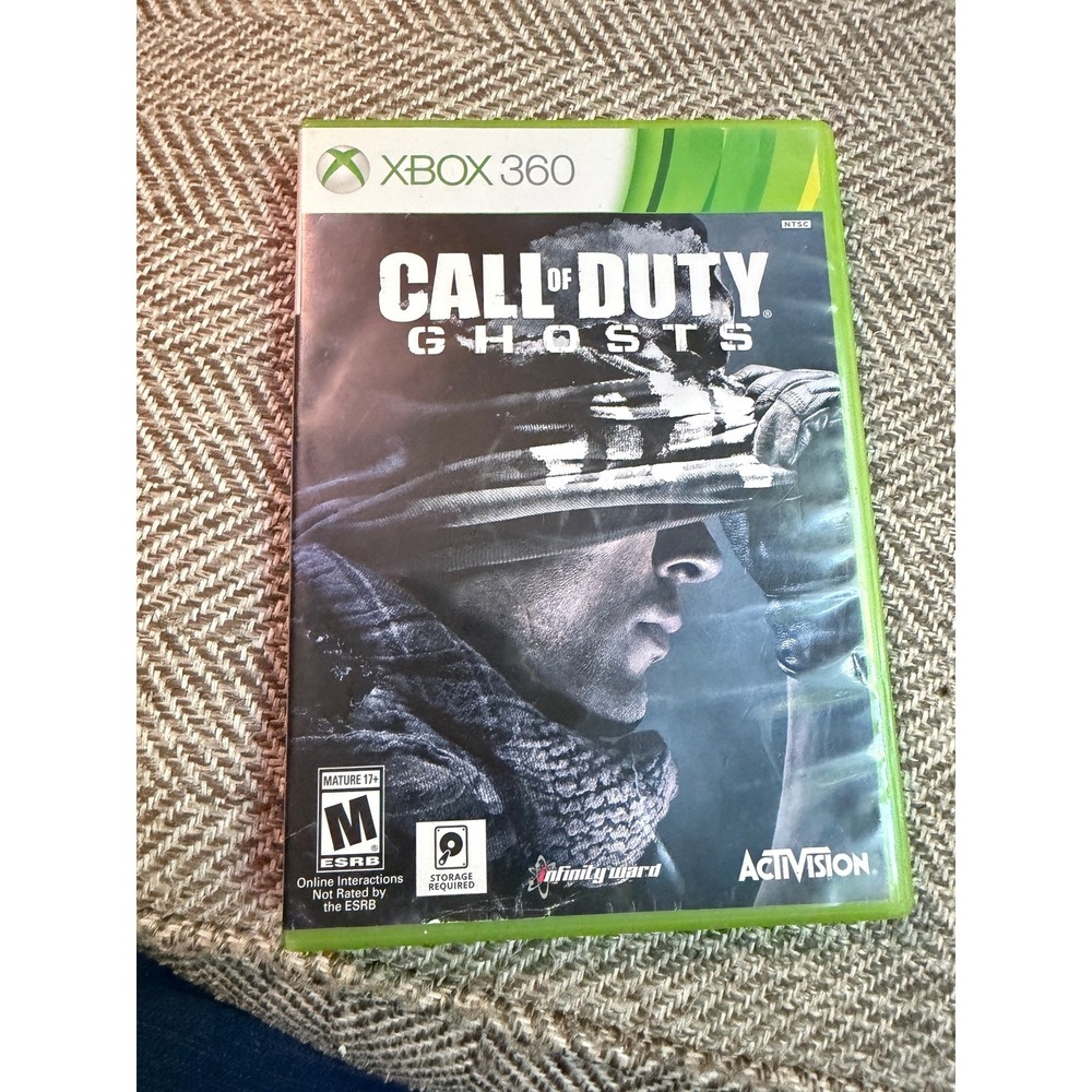 Call of Duty Ghosts Xbox 360 Activision Infinity Ward FPS Video Game CIB
